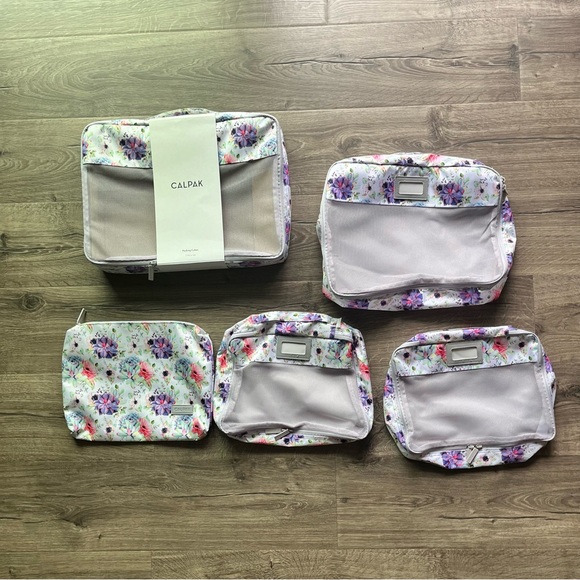 NWT Calpak Floral Packing Cubes - Picture 13 of 16